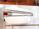 K&G Bolt on Saddlebags Hard Bags Vintage NOS Honda CB KZ GS XS Motorcycle Keys