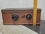 ANTIQUE-Vtg 1920s Atwater Kent model 40 Metal Bread Box Early Tube Radio