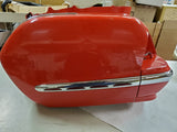 Honda Goldwing red chrome trim full saddlebags GL1800 OEM Stock factory Bags