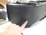 Harley-Davidson Sportster black leather saddlebags luggage case 2004 & up