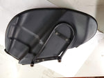 Harley-Davidson Sportster black leather saddlebags luggage case 2004 & up