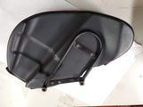 Harley-Davidson Sportster black leather saddlebags luggage case 2004 & up