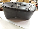 Harley-Davidson Sportster black leather saddlebags luggage case 2004 & up