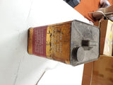 Vintage 2 Gal. Penn Leader motor oil tin can 100% pure superior quality