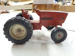 Vintage The Ertl red international tractor tin toy tractor collectable hobby