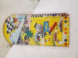 Vintage LeMans Grand prix Action Marble Game table toy pinball machine Box 160