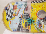 Vintage LeMans Grand prix Action Marble Game table toy pinball machine Box 160