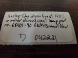 NOS Harley front HDI 68401-90 OEM Turn Signal sportster fxr Dyna Softail Fatboy