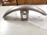 Harley Brilliant silver front fender Dyna Sportster Superglide 883 1200 OEM Fact