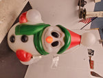 Vintage 23"Christmas décor blow mold general foam plastics snow man carrot nose