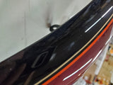 New Harley-Davidson burgundy black red & gold pin strp front fender Deuce FXSTD