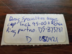 Drag Specialties Gauge Cup Tach 95-00 & Retain Ring part no. DS-373787 chrome