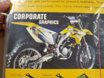 New FMF Graffiti Motorcycle Graphics Suzuki RMZ 250 2007-2008 kit part # 27-4321
