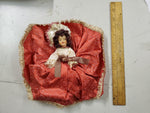 Vtg. Dream Dolls with moving eyes Cat. 2022 Red Dress Elite Creations INC. NYC