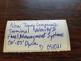 New Terry Components Terminal Velocity II Fuel Management system '06 - '07 Dyna