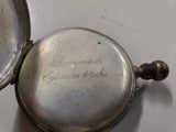 Vtg Remontoir Cylindre 6 rubis pocket watch antique collectable 1900's Fancy