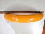 Vtg. Orange Fender AHRMA dirt bike Maico Elsimore