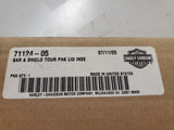 New Harley-Davidson Bar & Shield Tour Pak Lid insert part no. 71124-05 decal