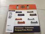 New Harley-Davidson foot peg insert kit trim pcs brushed orange 50500939 Softail