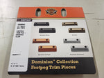 New Harley-Davidson foot peg insert kit trim pcs brushed alum 50500940 Softail