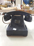 Vtg Bell System Western Electric F1 Black Hotel Desk Telephone no dialer Phone