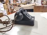 Vtg Bell System Western Electric F1 Black Hotel Desk Telephone no dialer Phone