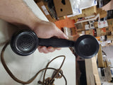 Vtg Bell System Western Electric F1 Black Hotel Desk Telephone no dialer Phone