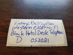Vtg Bell System Western Electric F1 Black Hotel Desk Telephone no dialer Phone
