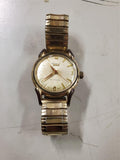 Benrus self winding watch 3 star 10K rolled gold top & band top 15-23 Jewels ???