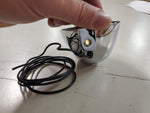 Chris Products chrome turn signal assembly left/right part # 0001A missing lens