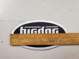 Big dog motorcycle TM patch collectables black white red