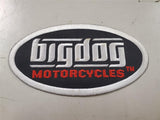 Big dog motorcycle TM patch collectables black white red