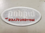 Big dog motorcycle TM patch collectables black white red