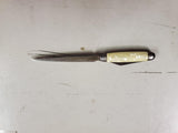 Vintage imperial small letter opener w knife blade in pearl handle