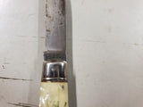 Vtg Richards Sheffield England 1 blade pocket knife land end 1960s survival hunt
