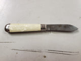 Vtg Richards Sheffield England 1 blade pocket knife land end 1960s survival hunt