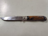 Vtg whale fixed knife made in Germany rare camping hunting survival collectable