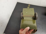 1930's VINTAGE BUDDY L ARMY TRUCK AND TRANSPORT TRAILER RARE ORIGINAL CANVAS