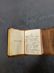 RARE VINTAGE THE LITTLE WEBSTER DICTIONARY LEATHER BOUND BY JACOB, GERH BOOK