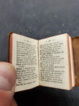 RARE VINTAGE THE LITTLE WEBSTER DICTIONARY LEATHER BOUND BY JACOB, GERH BOOK