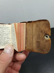 RARE VINTAGE THE LITTLE WEBSTER DICTIONARY LEATHER BOUND BY JACOB, GERH BOOK