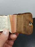 RARE VINTAGE THE LITTLE WEBSTER DICTIONARY LEATHER BOUND BY JACOB, GERH BOOK