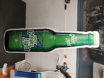 2003 Rolling Rock Green Light Metal bottle Sign 36 x 10" LATROBE BREWING COMPANY