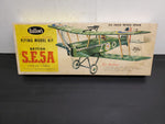 VTG GUILLOWS KIT 202 FLYING MODEL KIT BRITISH S.E.5A WW1 FIGHTER 24"WIING SPAN