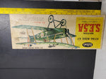 VTG GUILLOWS KIT 202 FLYING MODEL KIT BRITISH S.E.5A WW1 FIGHTER 24"WIING SPAN