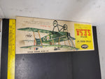 VTG GUILLOWS KIT 202 FLYING MODEL KIT BRITISH S.E.5A WW1 FIGHTER 24"WIING SPAN