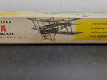 VTG GUILLOWS KIT 202 FLYING MODEL KIT BRITISH S.E.5A WW1 FIGHTER 24"WIING SPAN