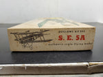 VTG GUILLOWS KIT 202 FLYING MODEL KIT BRITISH S.E.5A WW1 FIGHTER 24"WIING SPAN