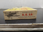 VTG GUILLOWS KIT 202 FLYING MODEL KIT BRITISH S.E.5A WW1 FIGHTER 24"WIING SPAN