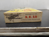 VTG GUILLOWS KIT 202 FLYING MODEL KIT BRITISH S.E.5A WW1 FIGHTER 24"WIING SPAN
